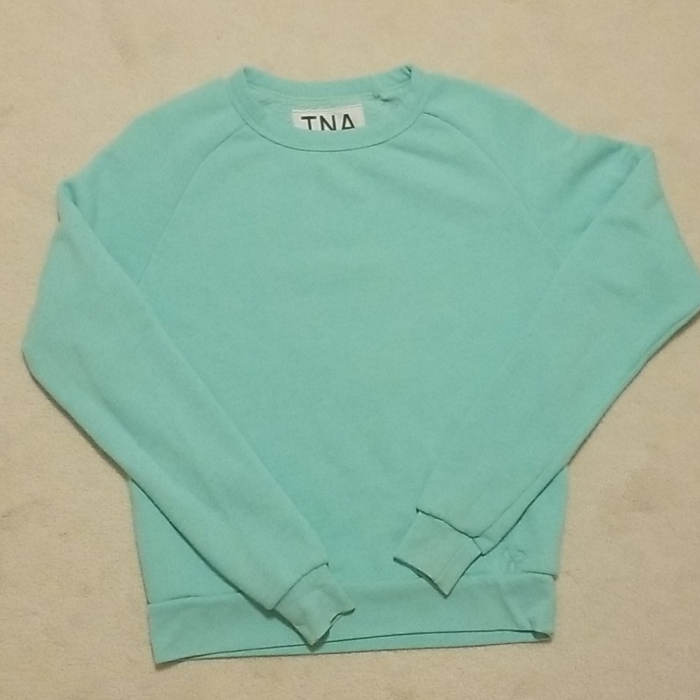 Aritzia TNA FLeece Crewneck Sweater